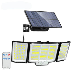 238/328 LED Solar Lamp Outdoor 348Wall Lamp IP65 Waterproof Spotlights Lamp Motion Sensor Solar 3 Mode Street Light Garden Decor - Ewer