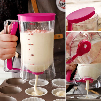 Batter Dispenser Pancake, Cupcake, Muffin Measuring Tool - Ewer